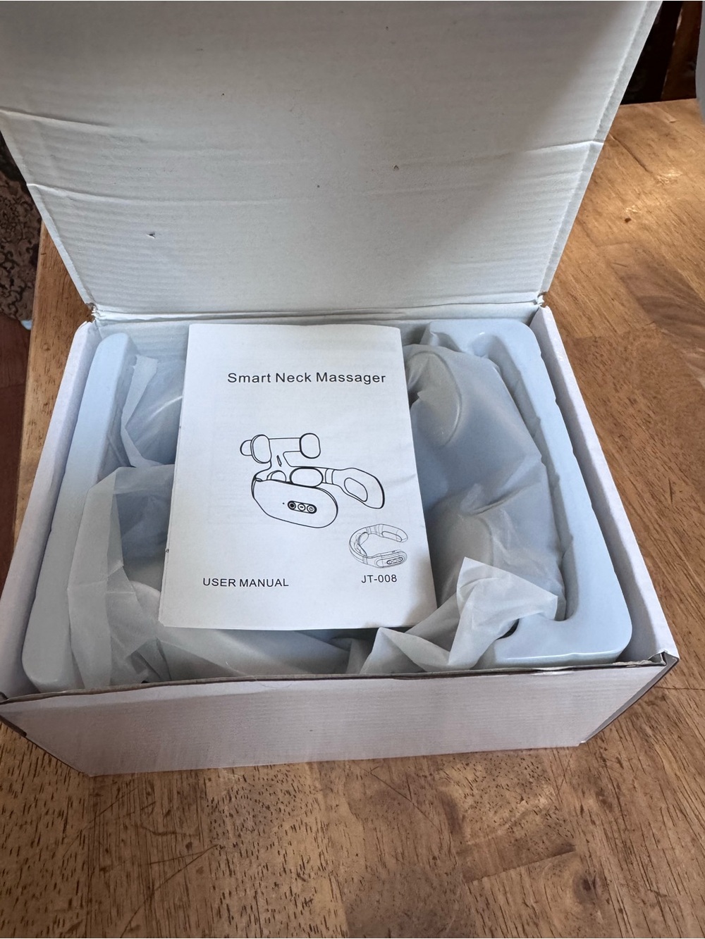 Smart Neck Massager JT-008 - White
